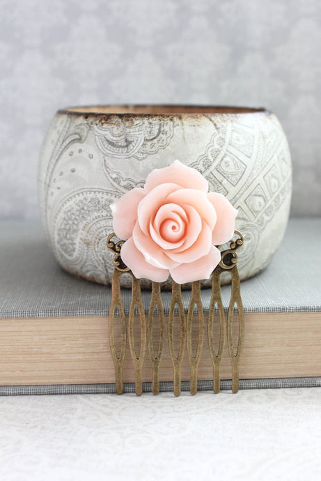 Pink Rose Comb - C1075