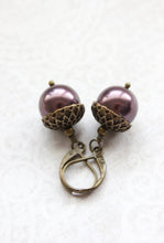 Load image into Gallery viewer, Pearl Acorn Earrings (16 Colors)