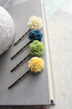 Load image into Gallery viewer, Rose Bobby Pins - BP1211