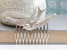 Load image into Gallery viewer, Bird Comb - Verdigris Patina